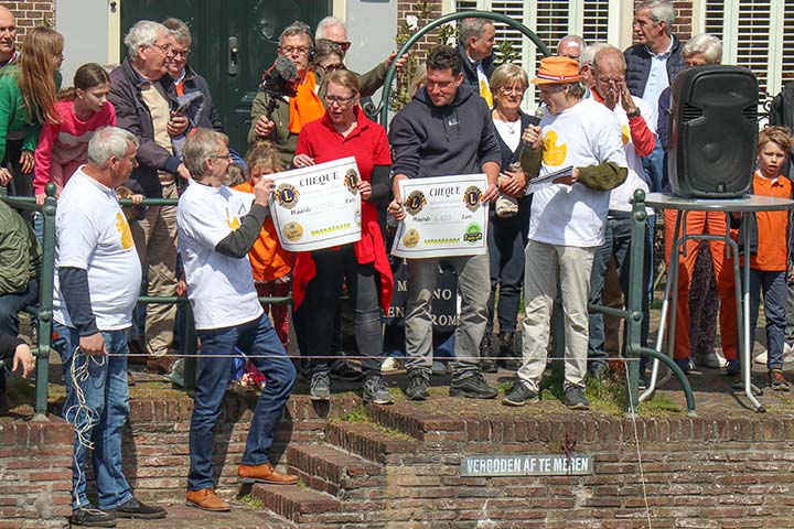 Uitreiking cheques